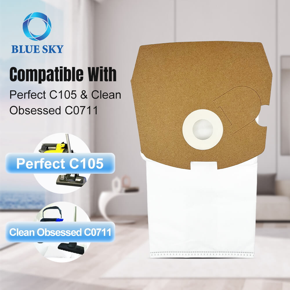 Vacuum Bags Compatible With Clean Obsessed CO711 (6) 兼容 Clean Obsessed CO711 的真空袋 (6)
