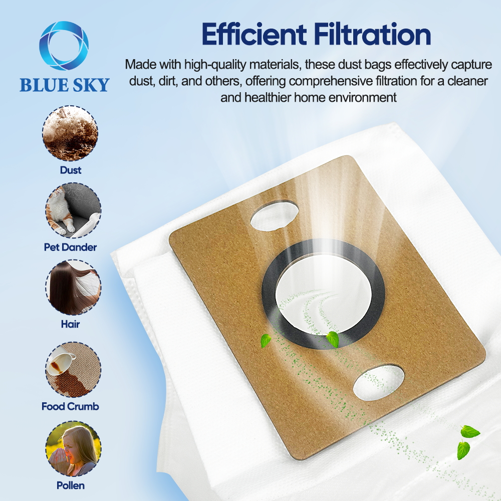 High Efficiency OEM ODM Vacuum Cleaner Bag for ILife A12 Pro A30 Pro V9 Pro Self Emptying Sweeping Robot Vacuum Cleaner 高效率OEM ODM ODM 吸尘器袋,用于ILIFE A12 Pro A30