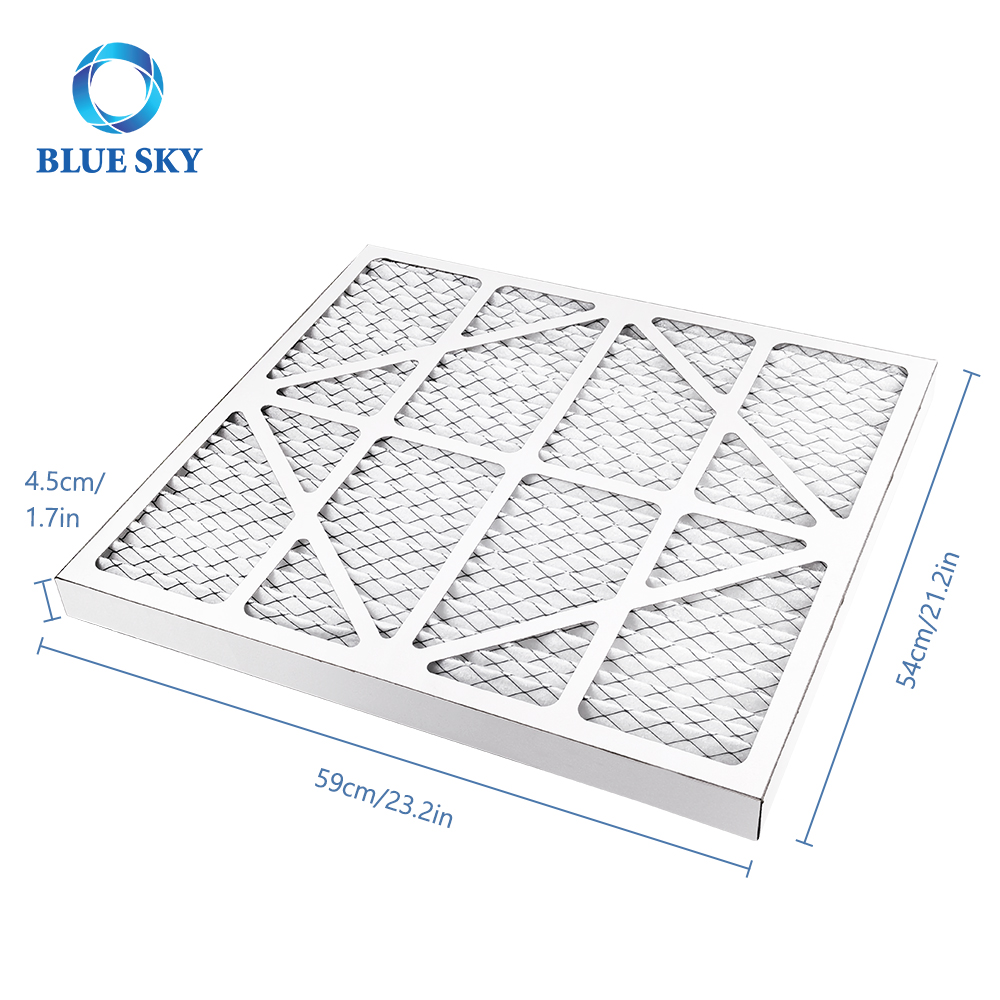 23.2x21.2x1.7 Inch MERV 8 10 13 Pleated Panel AC Furnace Air Filter 23.2x21.2x1.7 英寸 MERV 8 10 13 褶式面板交流炉空气过滤器