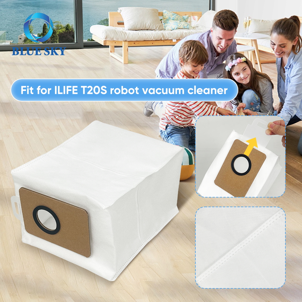Details of Non-woven Vacuum Cleaner Dust Bag for Ilife T20s Self Emptying Robot Vacuum Cleaner iLife t20s自空的非织造{[t11