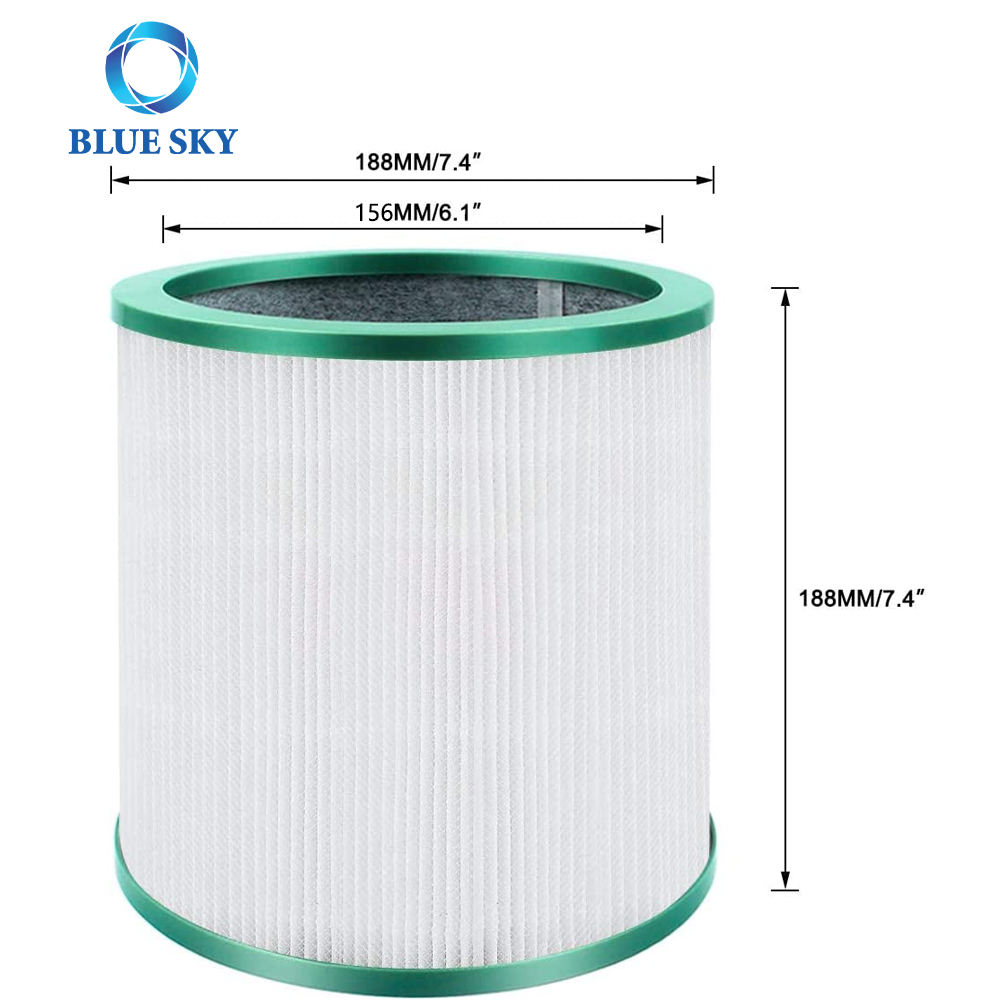 适用于戴森 TP00 TP01 TP02 TP03 空气净化器的滤芯 HEPA 过滤器替换件 