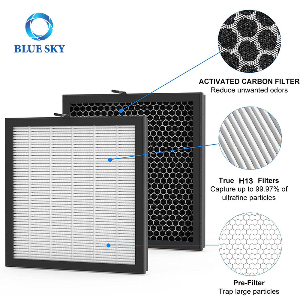 AMEIFU G3 空气净化器和 VEWIOR A3 空气净化器的热销活性炭 H13 True HEPA 过滤器替代品