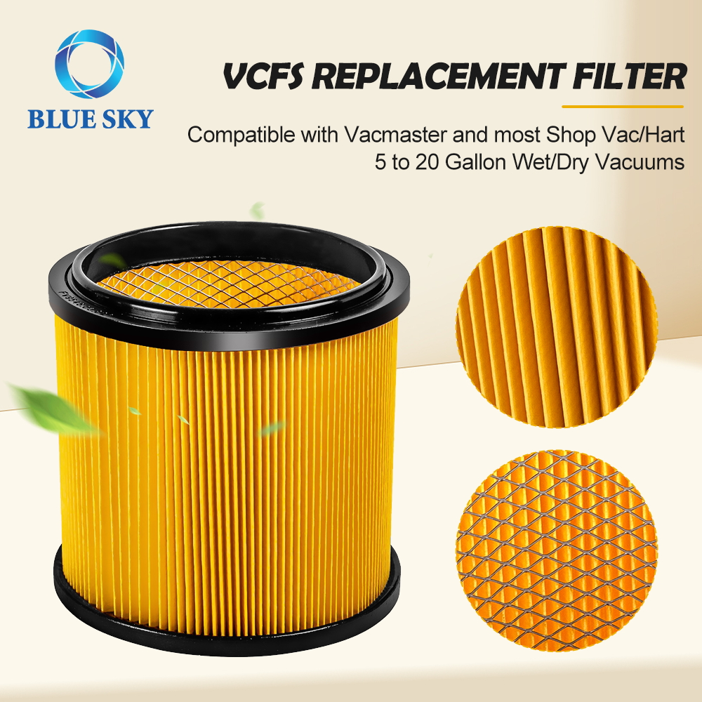 VCF 过滤器替换件与 Vacmaster 5-16 加仑湿/干真空吸尘器 Shop Vac 5-20 加仑真空吸尘器 VBV1210