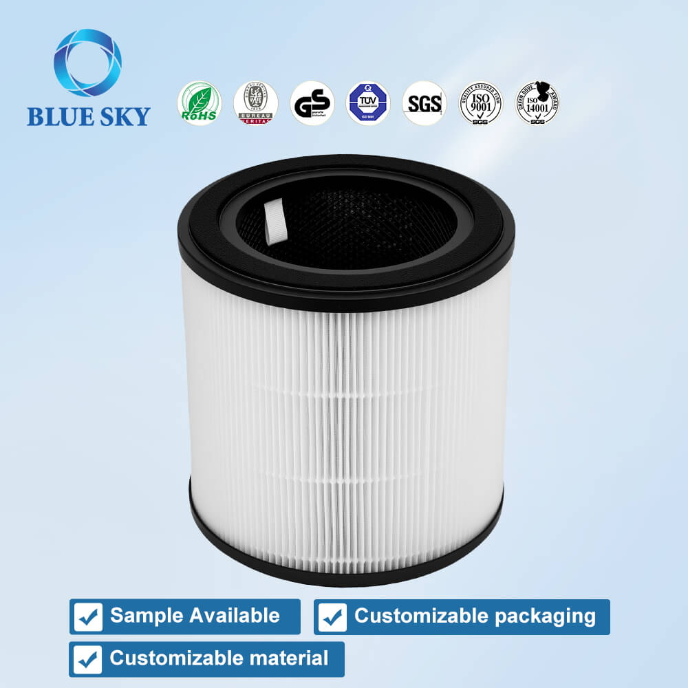 适用于 Bosch Air 2000 空气净化器的 3 合 1 HEPA + 活性炭过滤器更换件 – 高效空气 吸尘器 过滤器