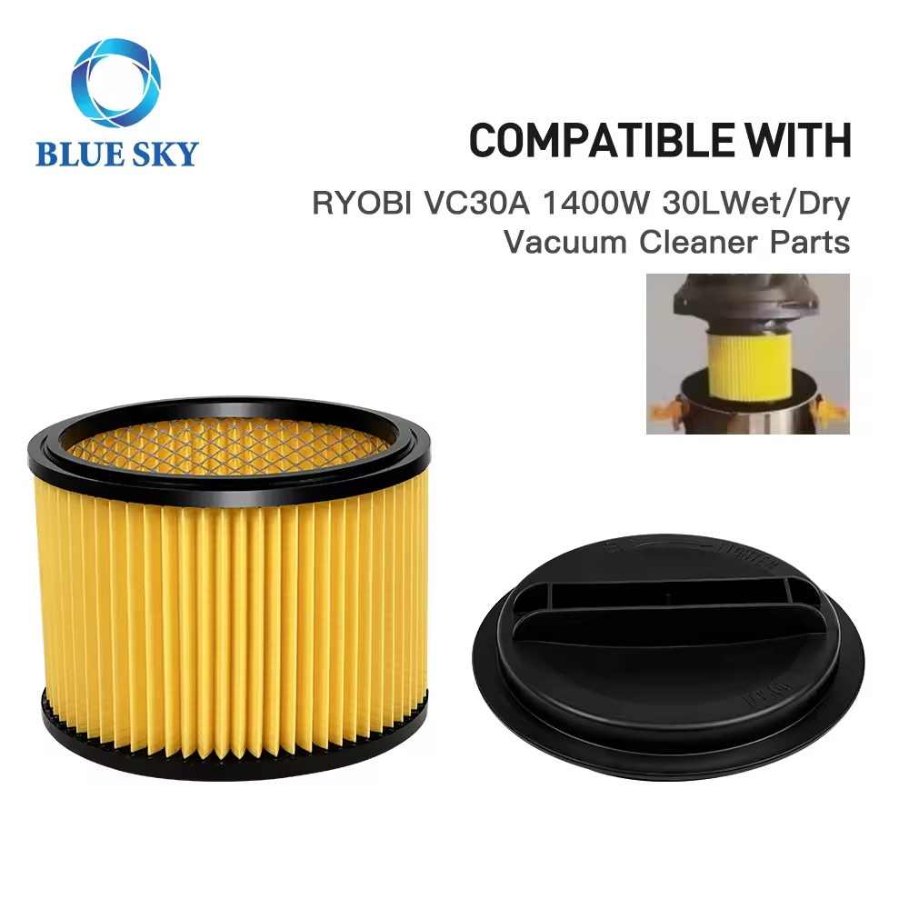 Ryobi 零件 HEPA 过滤器替换件适用于 Ryobi Vc30A 1400W 30L 干湿吸尘器