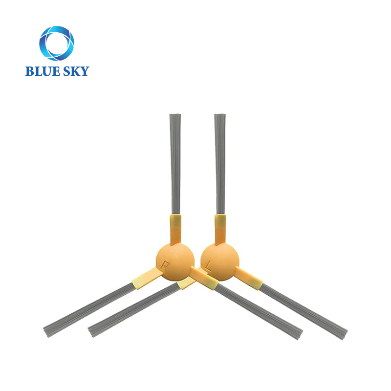 扫地机器人吸尘器配件刷式过滤器套件适用于 Tesvor S6 X500 X520 X600 PRO X500 PRO M1