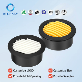 带消声器的工业空气压缩机进气过滤器|耐用降噪过滤器批发