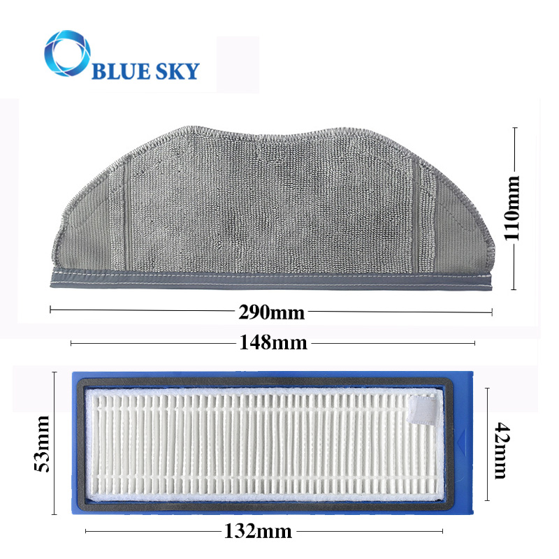 主刷侧刷HEPA过滤器拖把布配件兼容Anker Eufy L70扫描机器人吸尘器零件