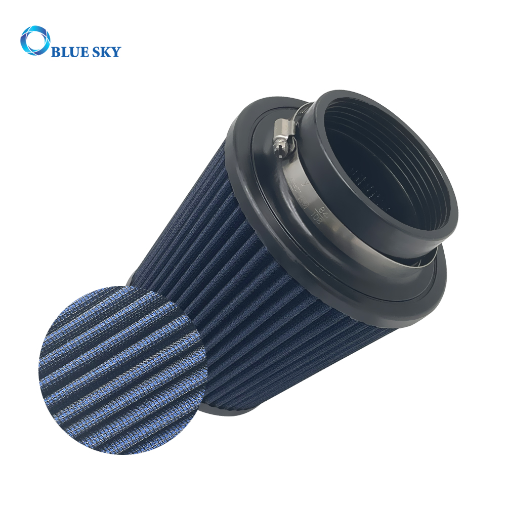 Bluesky 定制汽车空气滤清器 89 毫米进气汽车滤清器适用于进气锥空气开放式滤清器替换件