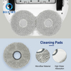 ECOVACS DEEBOT T20 OMNI / T20E OMNI机器人真空吸尘器的替换配件套件 - 滤清器，侧刷，拖把布，灰尘袋