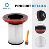 适用于 Bosch Unlimited Gen2 系列 8 的 HEPA 替换过滤器 吸尘器 12036642 / 12023349