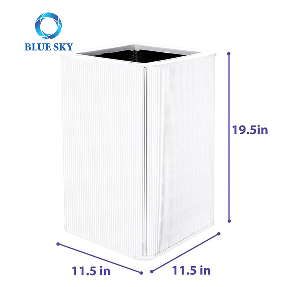 Blue Pure 121 替换 HEPA 颗粒和活性炭过滤器适用于 Blueair Blue Pure 121 空气净化器