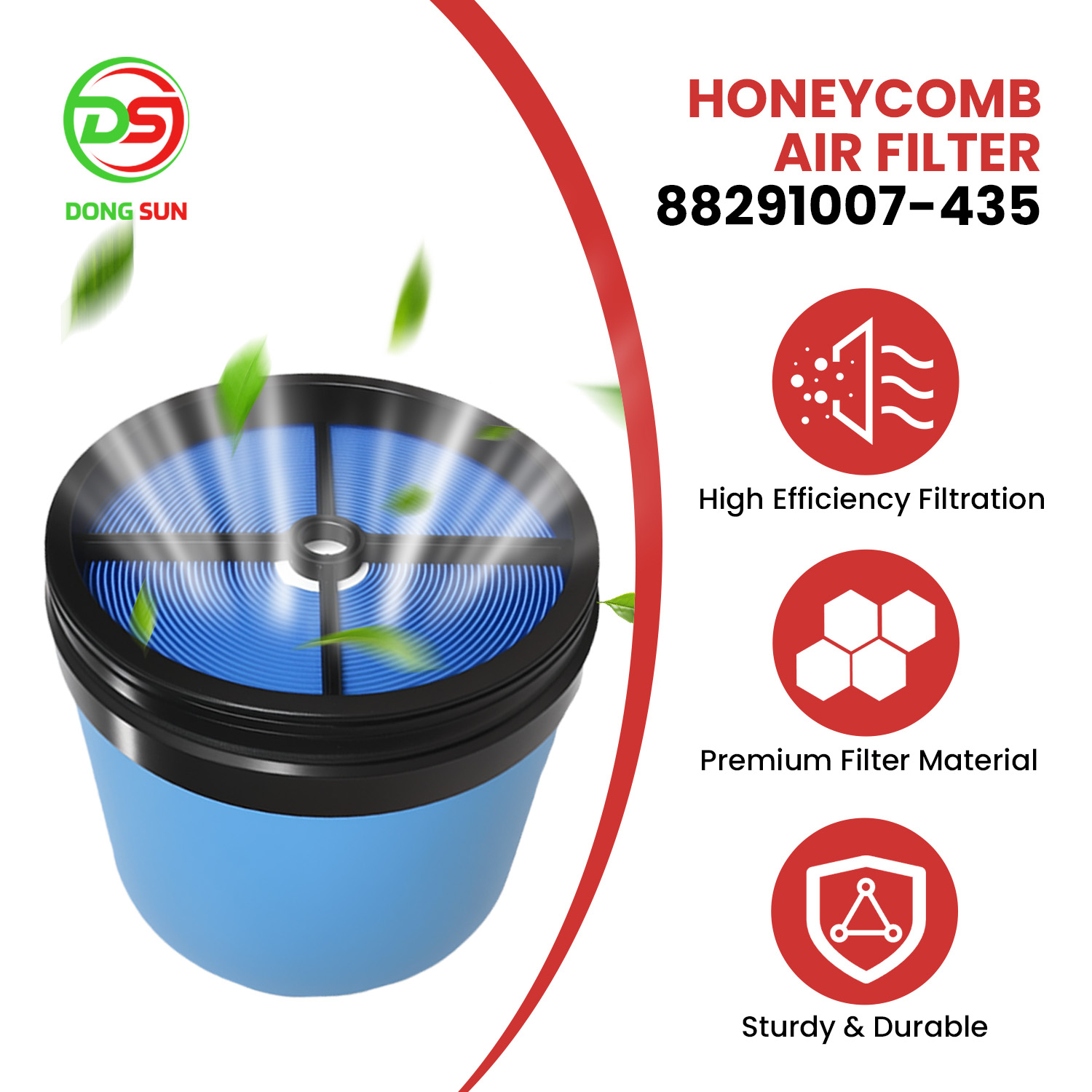 高效卡车空气过滤器更换 1780-78080 |重型发动机空气吸尘器元件制造商