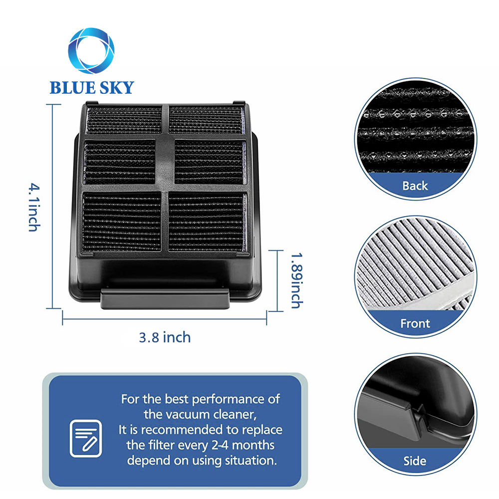 HEPA 过滤器兼容 Bissell 2998 31259 2999 2849 3000 3057 28492 3399 2852 31269 3125W 真空零件 1625641