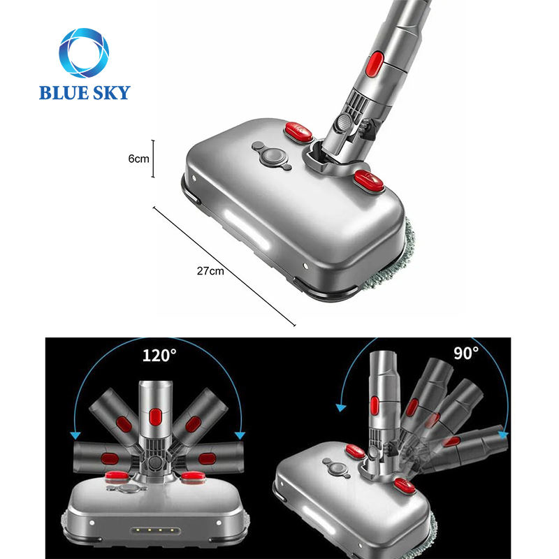 电动湿拖把头和干拖把头替换零件适用于戴森 V7 V8 V10 V11 地板无绳吸尘器