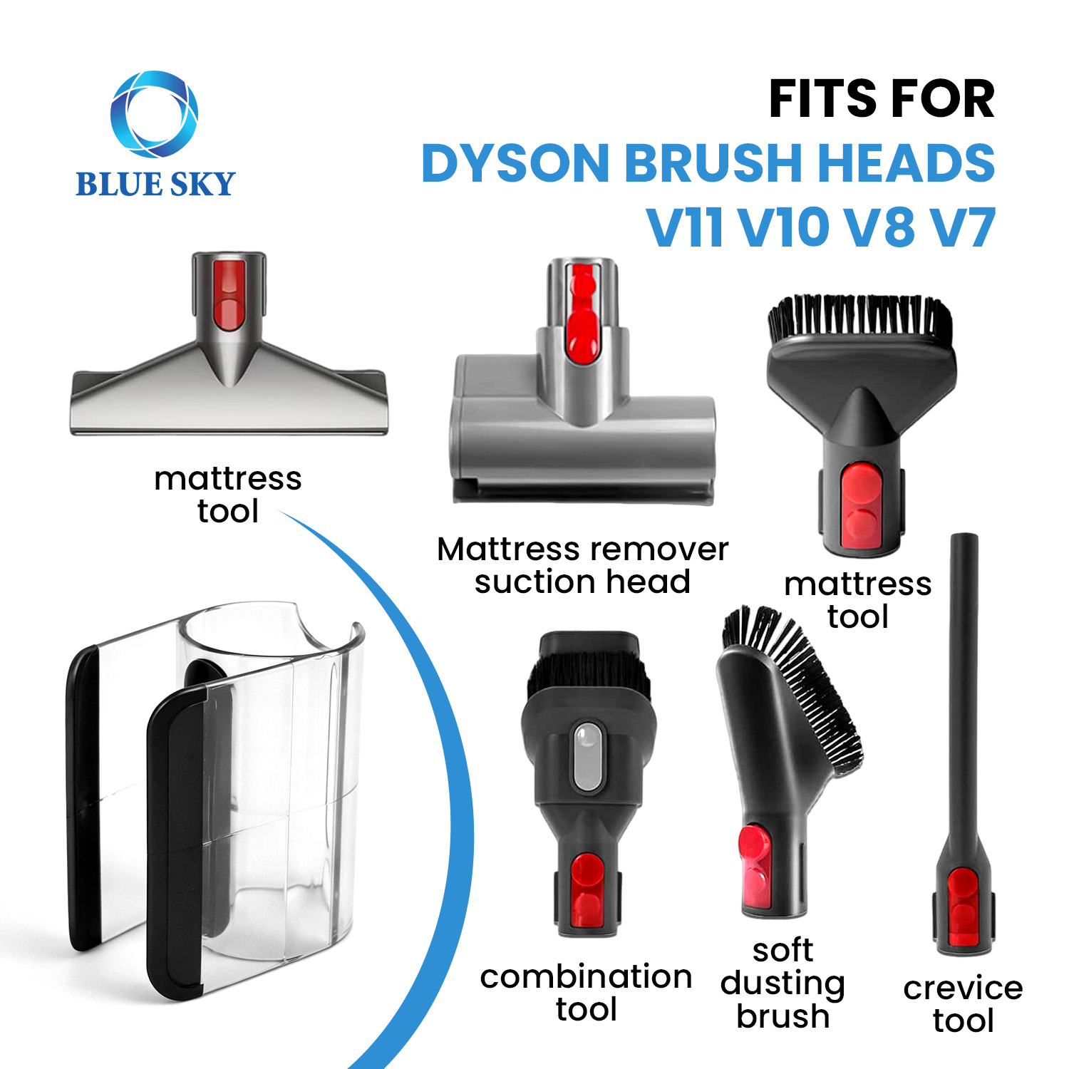 吸尘器 支架夹兼容 Dysons V11s V10s V8s 壁挂式存储支架 可定制