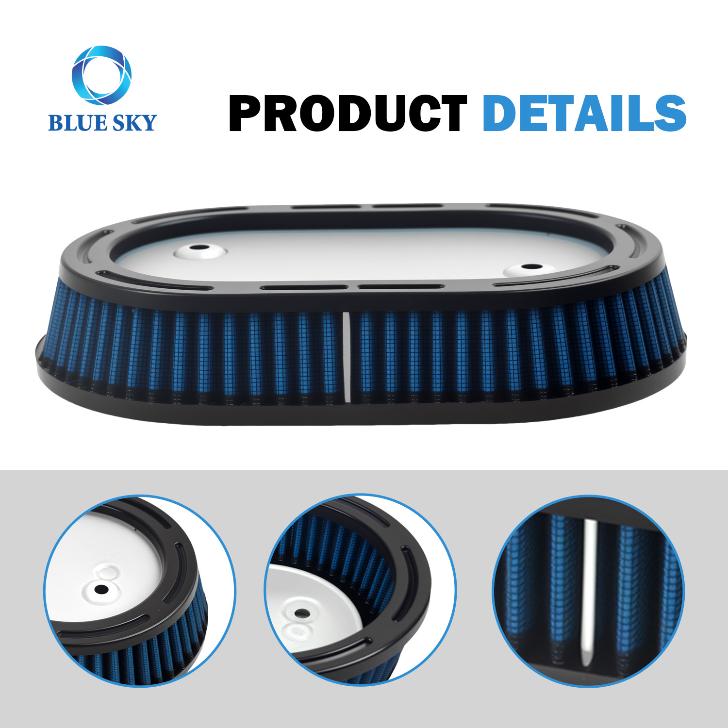 定制空气过滤器适用于哈雷 Softail 2018+ 密尔沃基八 107 114 发动机摩托车空气过滤器供应商