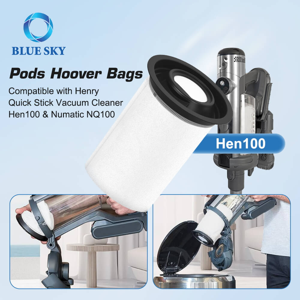 更换的快速吊舱亨利快速棒吸尘器 nq100 / hen 100，与数字模型兼容