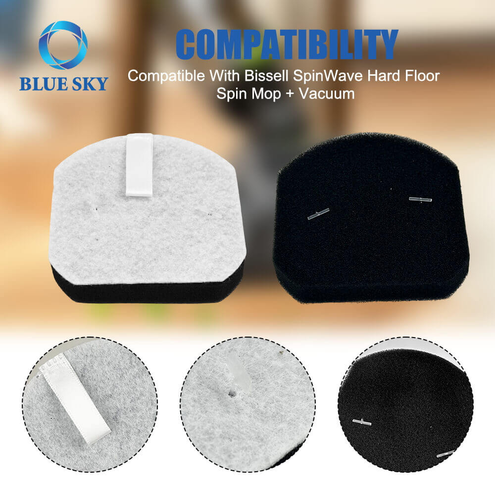 吸尘器 Bissell SpinWave + Vac 无绳 37643 / 3764 型号的过滤器更换