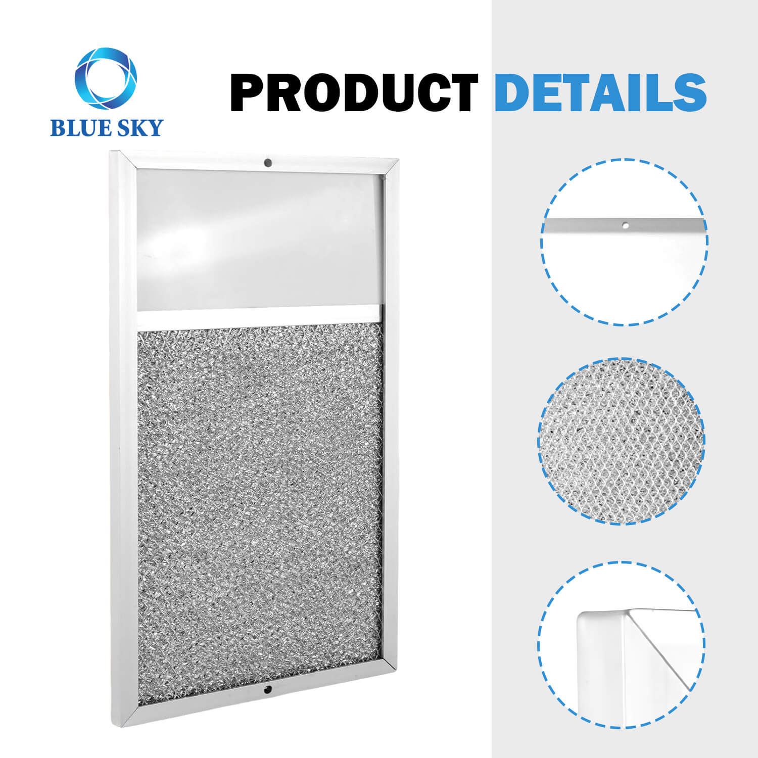 Sr610027 批发烹饪抽油烟机过滤器油脂过滤器，铝网油脂透镜抽油烟机过滤器适用于 Broann R610027