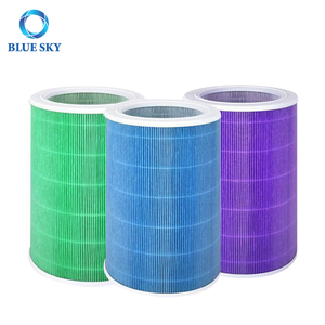 适用于小米 4 / 4 Pro 的批发替换空气净化器过滤器 - H13 HEPA 圆柱形 OEM 供应商