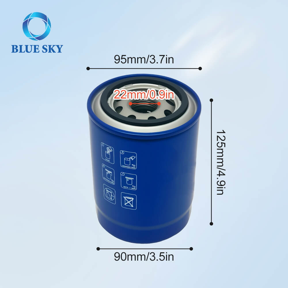 重型拖拉机机油滤清器与Foton JX0810Y JX0810D1 JX85100C兼容