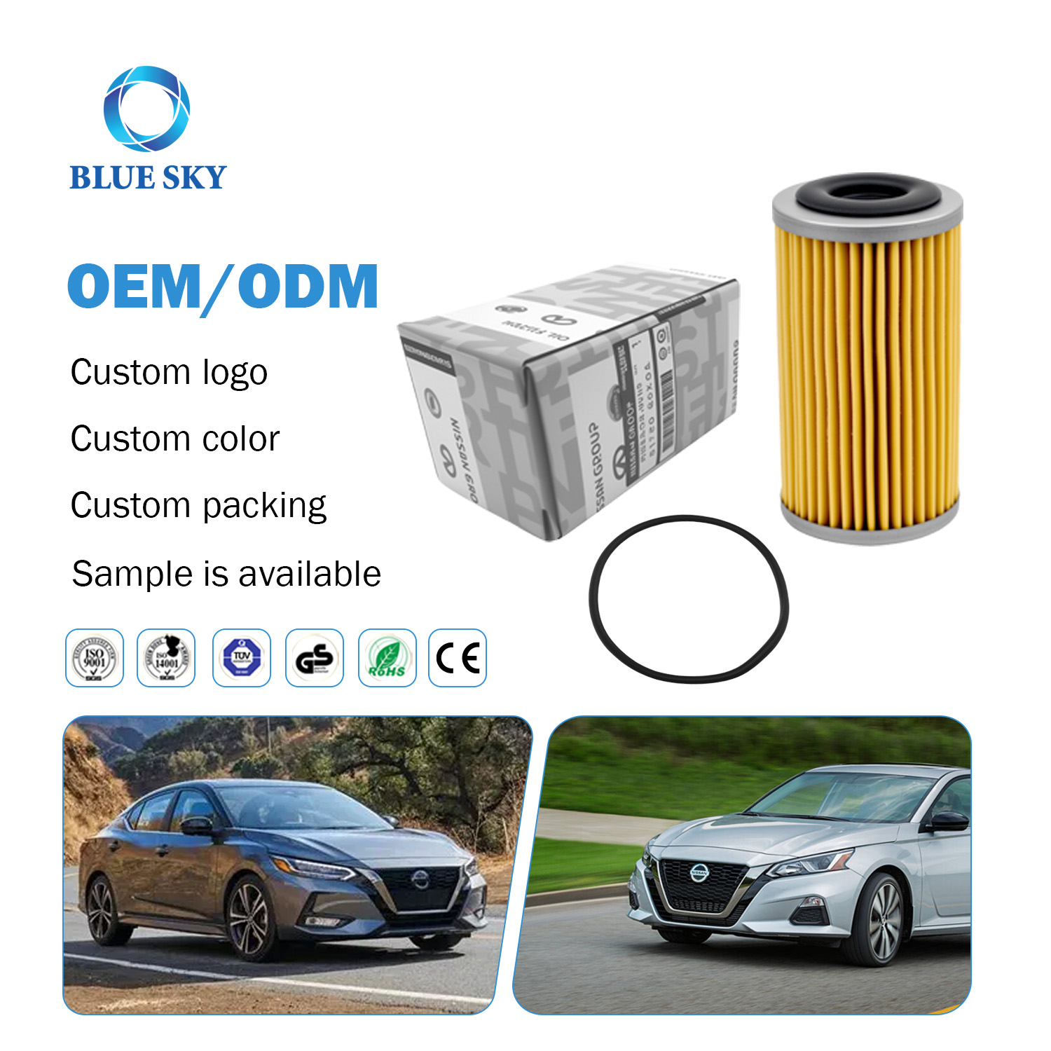 31726-28X0a 31726-3jx0a 变速箱油过滤器适用于现代起亚日产汽车变速箱 - OEM工厂批发