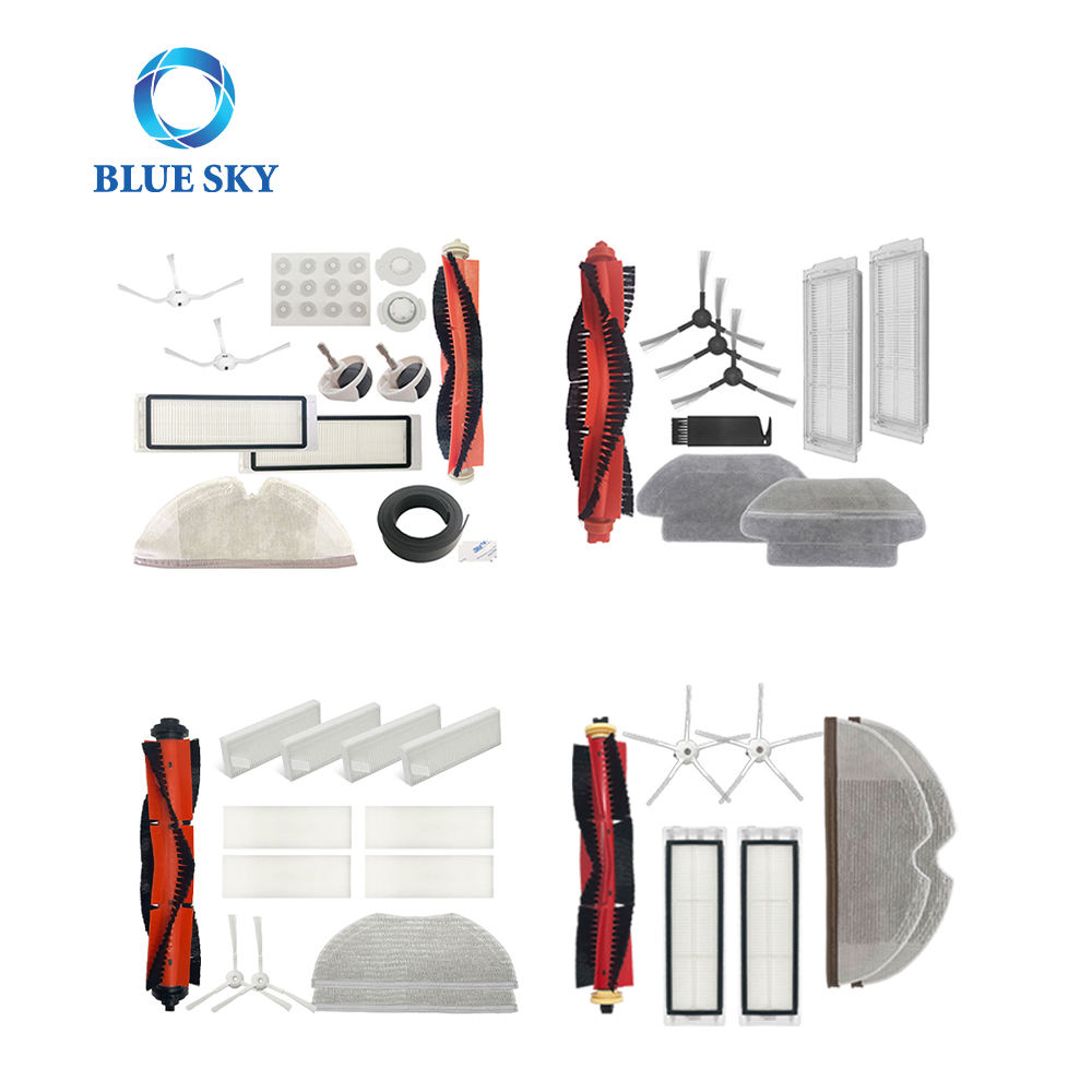 滚刷和边刷适用于飞利浦 R6 Slim / Xu6500 扫地机器人真空吸尘器