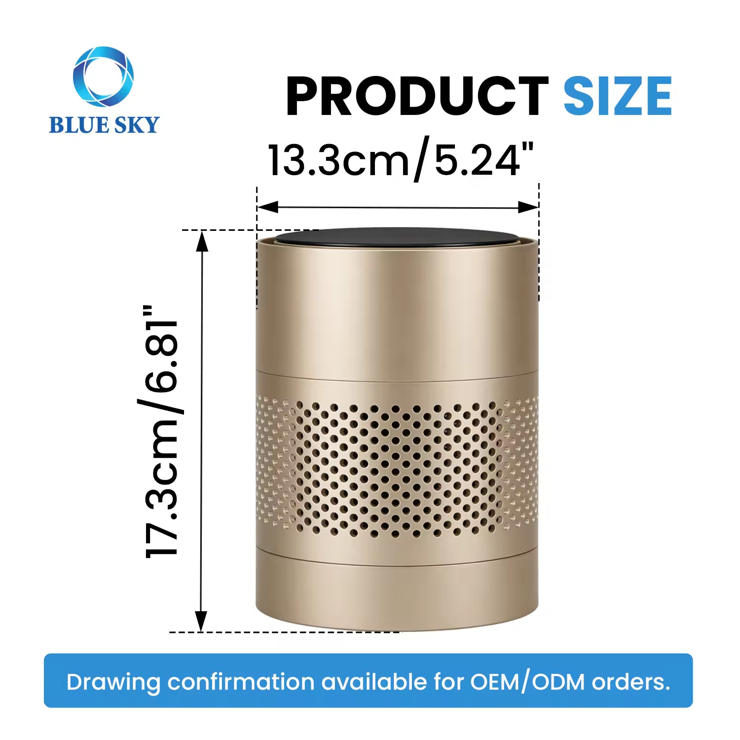 适用于家庭和办公室的 UV-C 空气净化器 - HEPA Air 吸尘器 带消毒功能