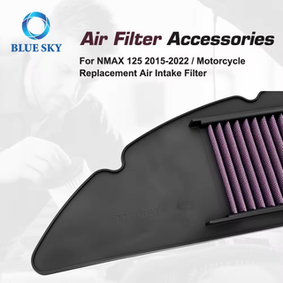 NMAX 155 / NMAX 125（2015-2022）的自定义拟合摩托车空气滤清器，进气滤清器更换