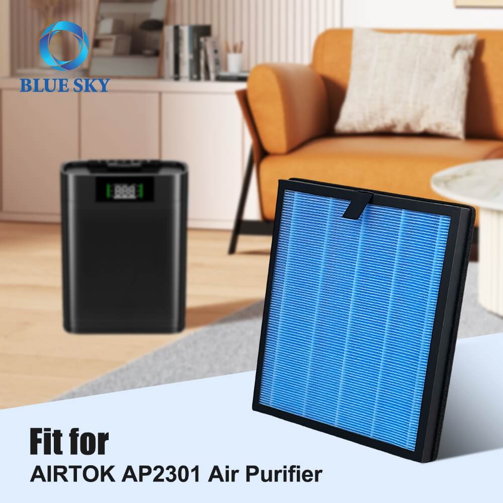 适用于 AIRTOK AP2301 空气净化器的替换 HEPA 过滤器 – High Efficiency OEM 空气过滤器制造商