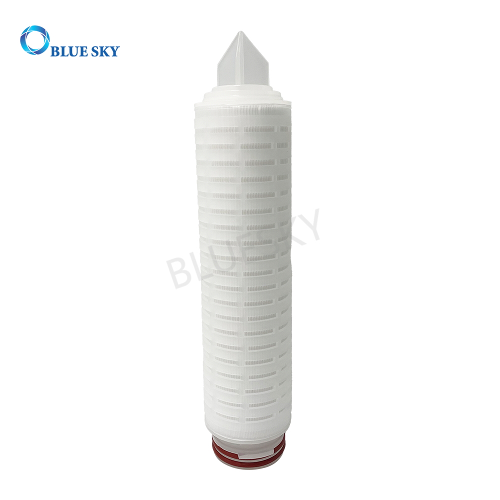 空气除菌过滤器绝对额定值尼龙膜水过滤器滤芯，用于水处理