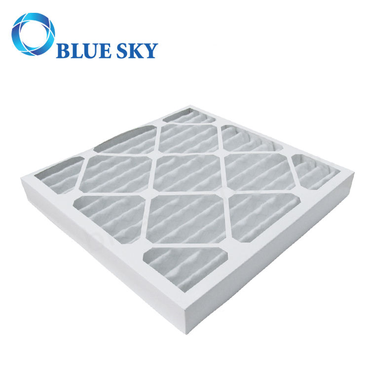 定制 14.4x14.4x1.8 英寸 MERV 6 纸板框架褶式交流炉空气过滤器