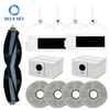ECOVACS DEEBOT T20 OMNI / T20E OMNI机器人真空吸尘器的替换配件套件 - 滤清器，侧刷，拖把布，灰尘袋