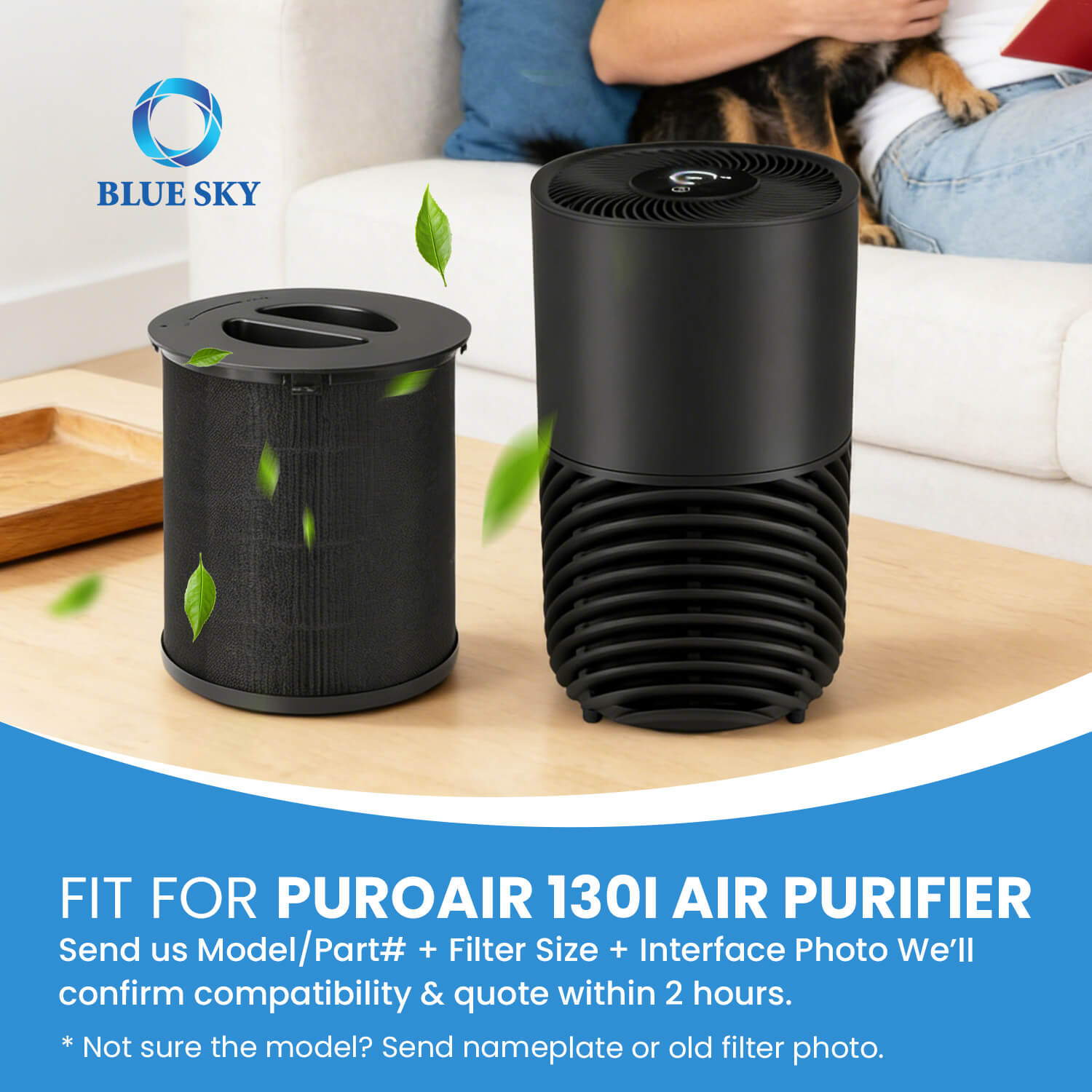 130i PuroAir 130i 空气净化器替换过滤器 - H13 HEPA OEM 供应商