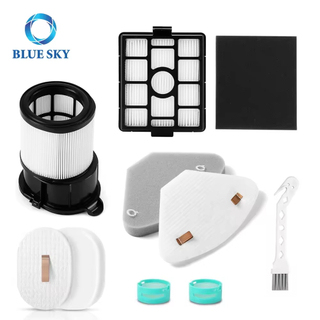 高效率HEPA过滤器泡沫和毛毡过滤器，用于鲨鱼无线真空IP3251 IP3251C IP3252，B2B真空吸尘器零件供应商
