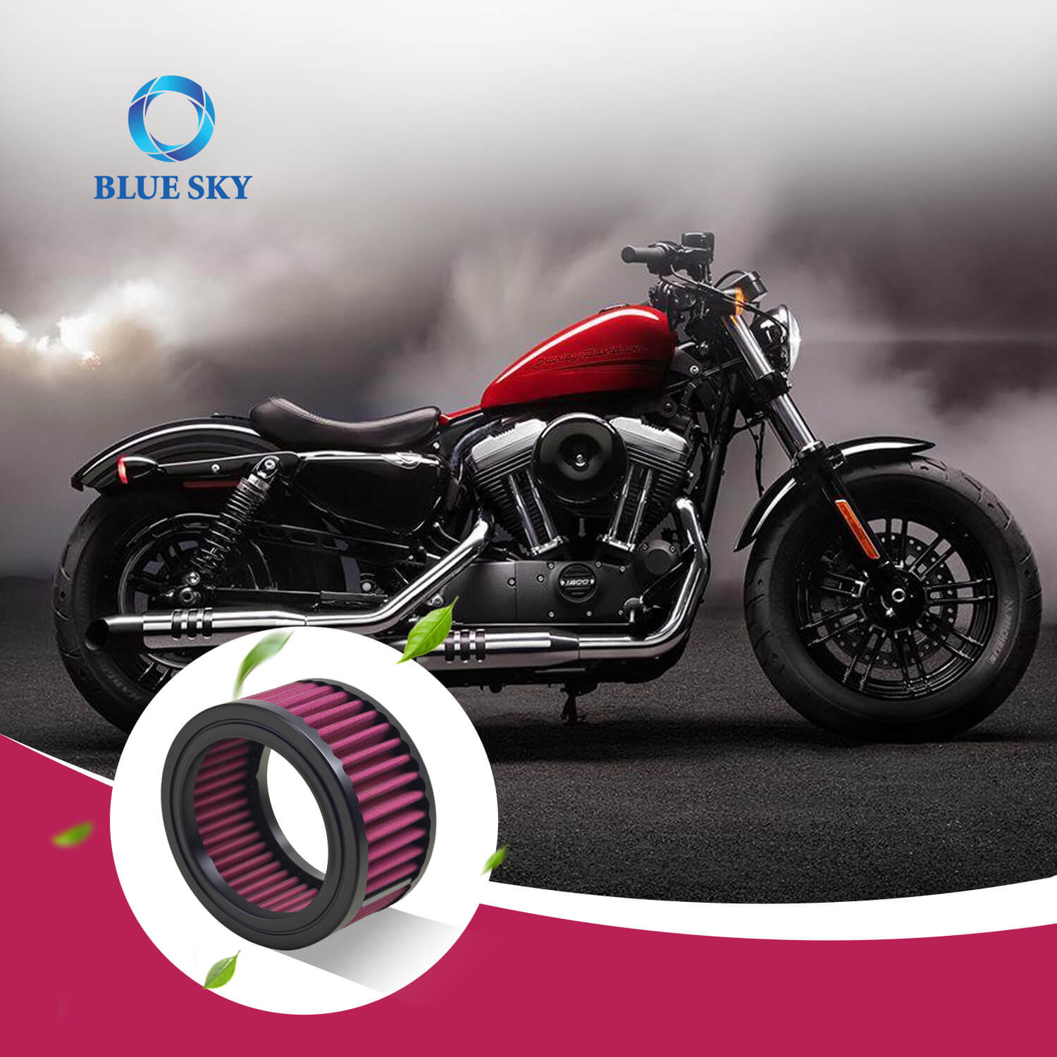 Harley Davidson Sportster的性能空气过滤器883/1200