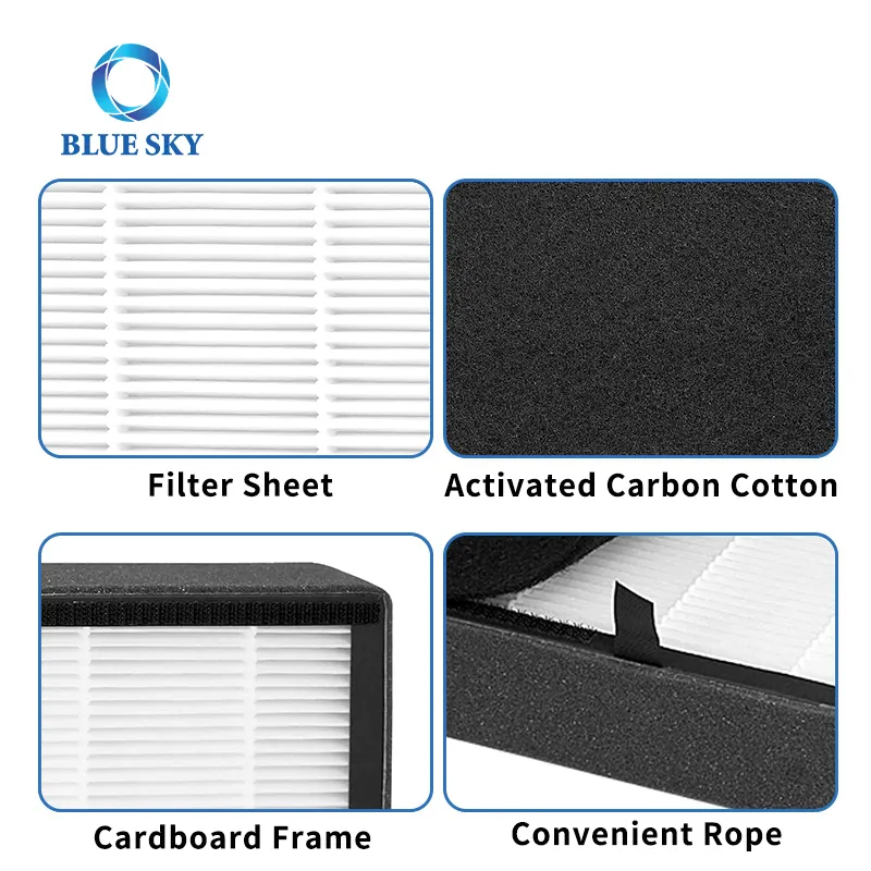 H13 级真正的 HEPA 过滤器活性炭空气过滤器替换件适用于 Alen Breathesmart Flex 和 45I 空气净化器