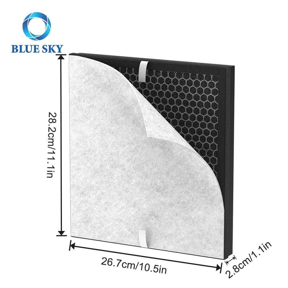 MOOKA 空气净化器的活性炭 PR1 HEPA 替换过滤器 - 高效空气过滤解决方案