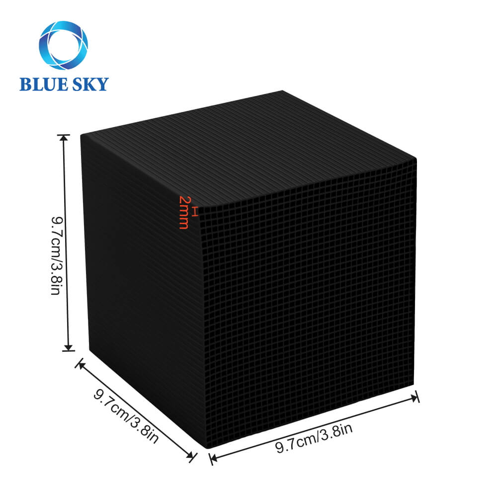 蜂窝活性炭过滤器-用于废气处理的防水工业级活性炭过滤器