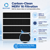 MERV 16 HVAC 褶式空气过滤器 20x25x5 与 Lennox X6675 HCC20-28 熔炉系统兼容