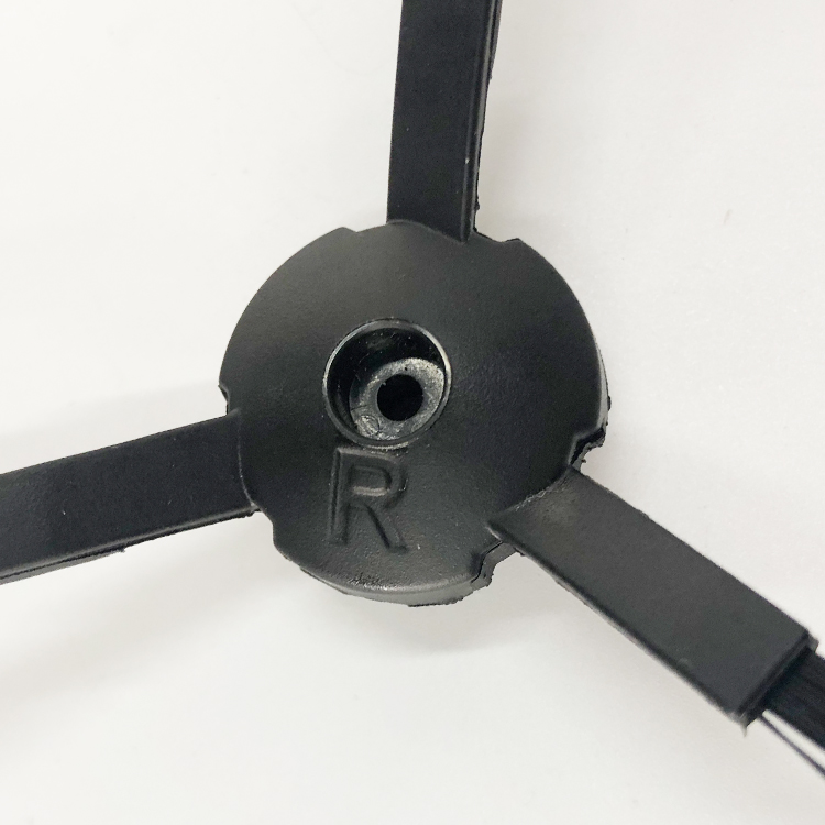 黑色替换侧刷ILEFE V3 V3S V5 V5S Pro机器人吸尘器