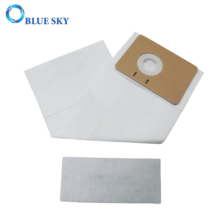 用于 Nilfisk VU500 真空吸尘器的纸质集尘袋替换件，零件号 107407587