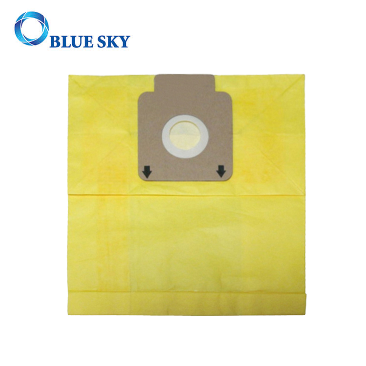 黄色纸质集尘过滤袋适用于松下 MC-2700 MC-8120 MC-E93N 吸尘器